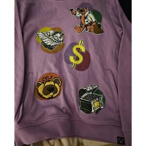 Men's Divided Purple Sweatshirt - Size M